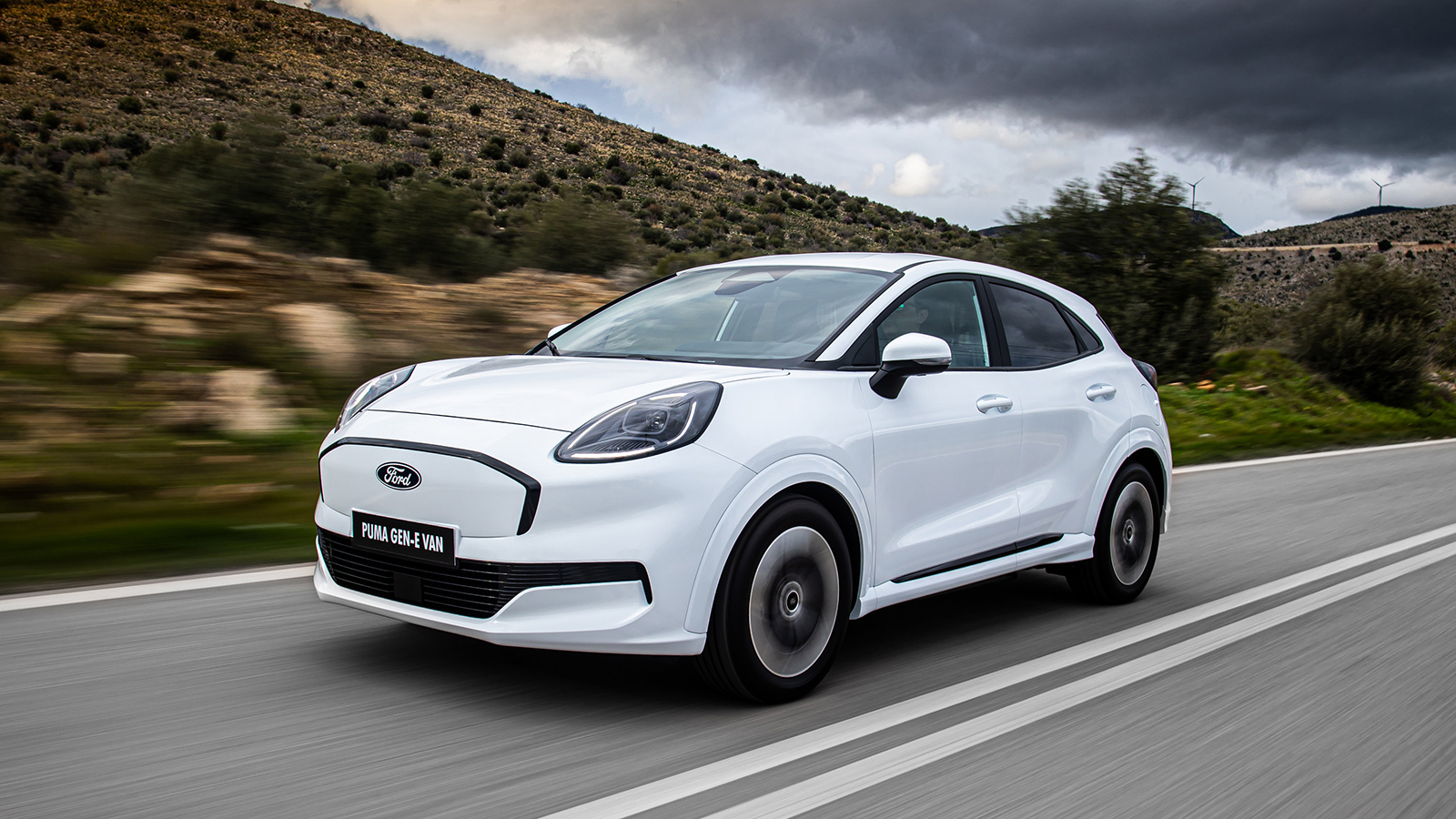 Το Ford Puma Gen-E Van. Το Ford Puma Gen-E Van.